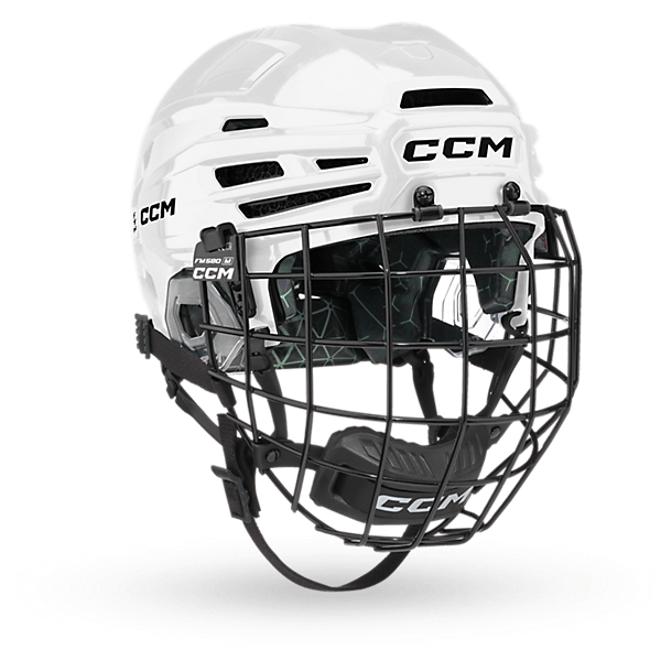 CCM FTW Helmet Combo - Professional Hockey Helmet with Cage Protection