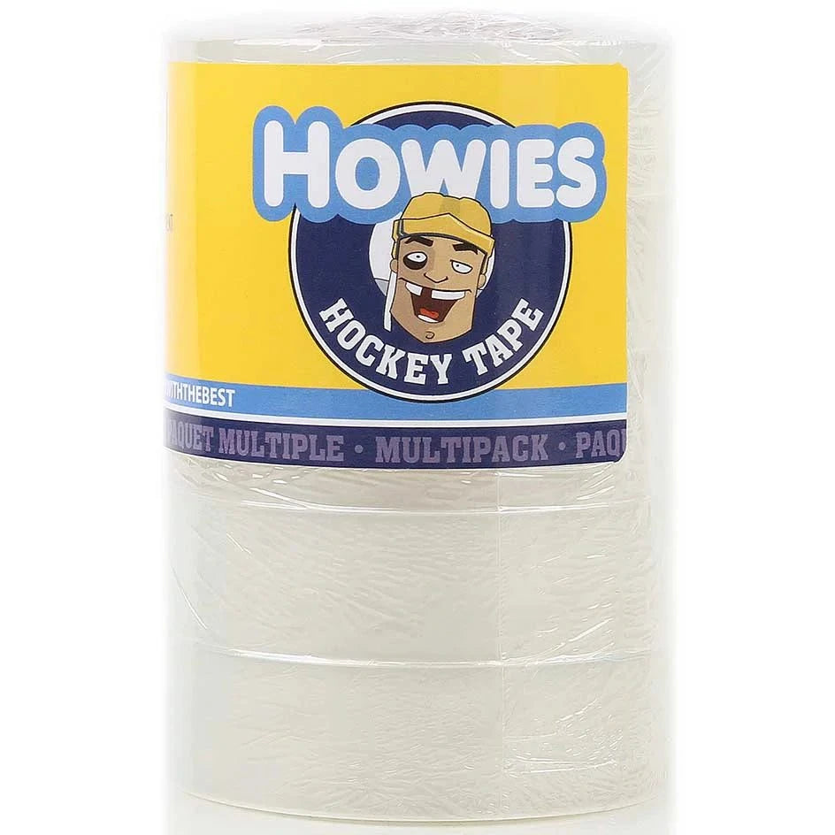Howies 5 Pack clear leg tape for hockey players.