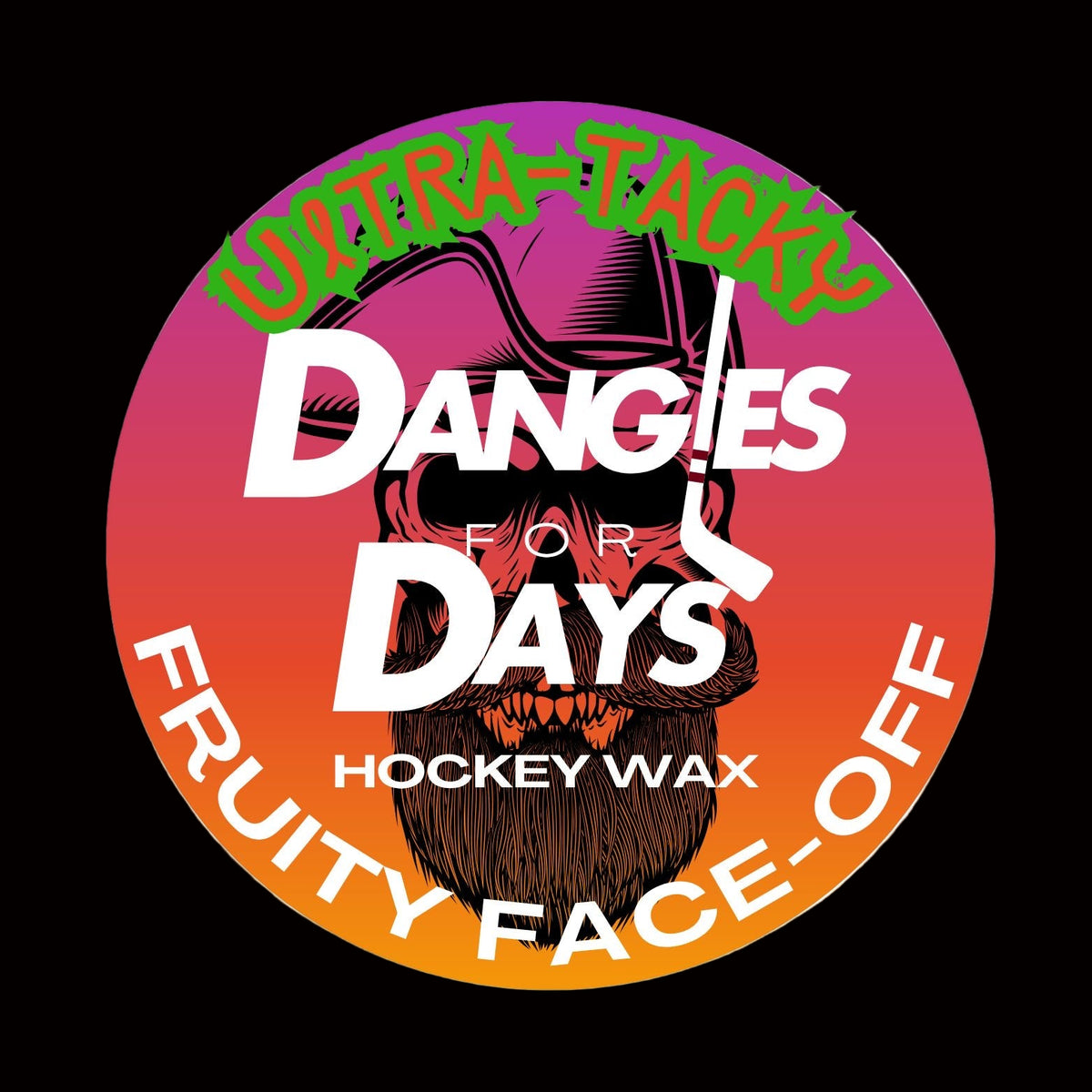 Dangles for Days Fruity Face-Off Ultra Tacky Hockey Wax