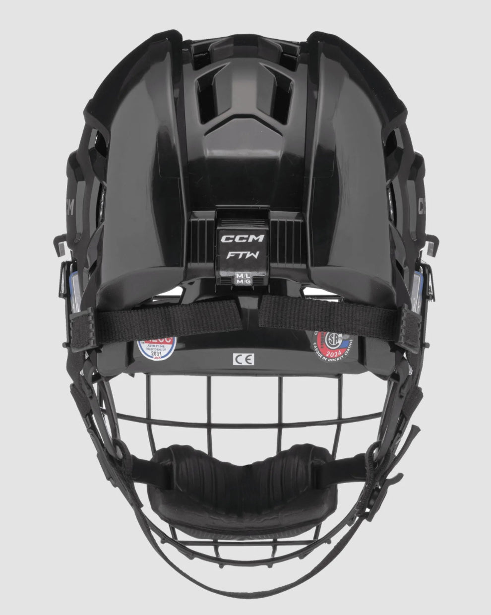 CCM FTW Hockey Helmet Back - Adjustable Sizing and Ventilation