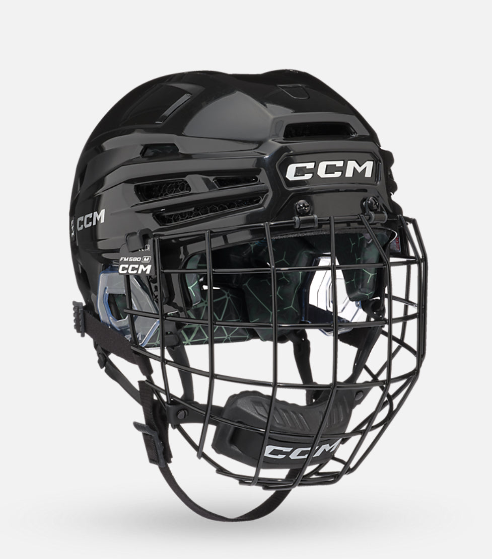 CCM FTW Hockey Helmet Side View - Advanced Protection and Ventilation