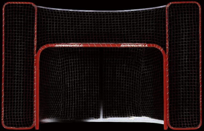 Winnwell Proform Hockey Net 72" W/ 2" Posts With Backstop