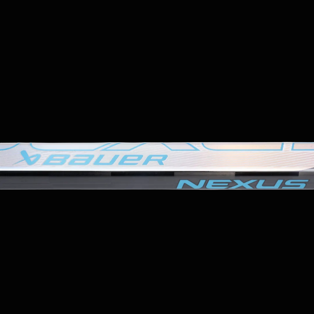Bauer Nexus Tracer Hockey Stick with advanced ER Spine and TeXtreme Carbon Fiber Wrap for elite-level play.