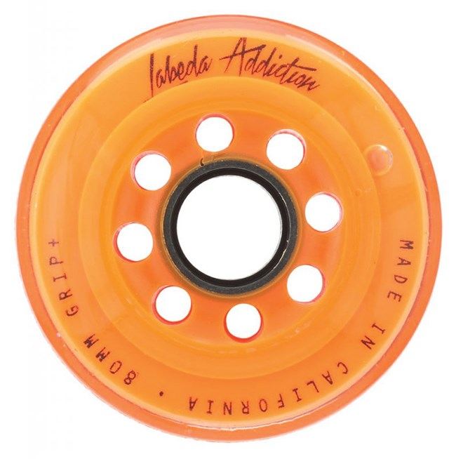 Labeda Addiction XXX Grip Plus Orange/Orange Signature Wheel (4PK)