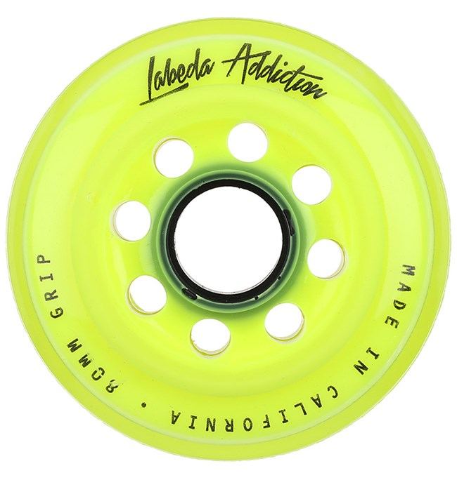 Labeda Addiction XXX Grip Yellow/Yellow Signature Range Wheel (4PK)