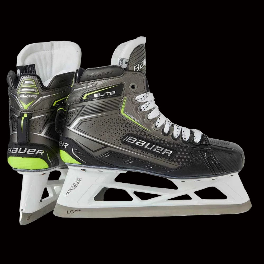 Bauer Elite Goal Skates with STANCEFLEX+ and CURV technology.
