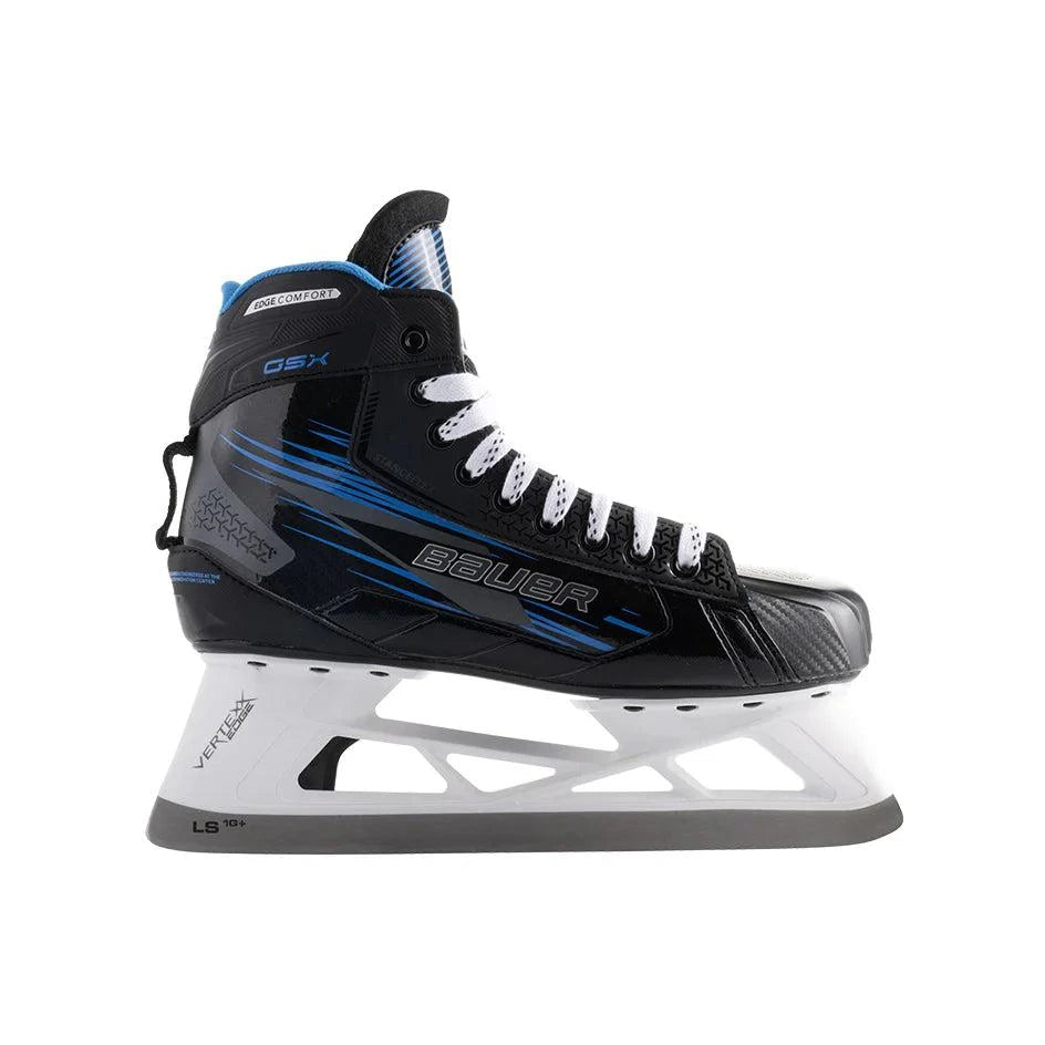 Bauer GSX Goal Skate - Traditional Boot Style with Comfort & Forgiveness