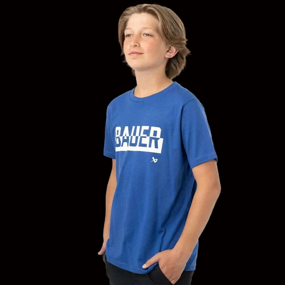 Bauer Short Sleeve Hockey T-shirt Youth