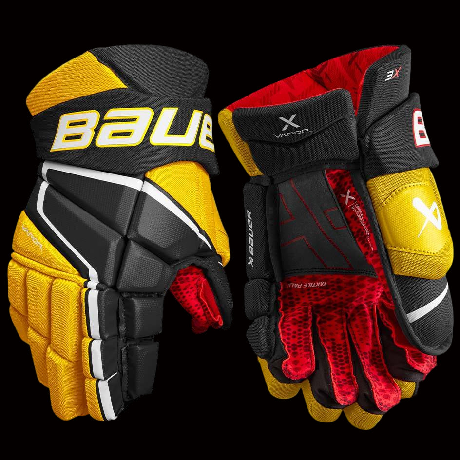 Bauer Vapor 3X Hockey Glove with lightweight protection and flexible feel.