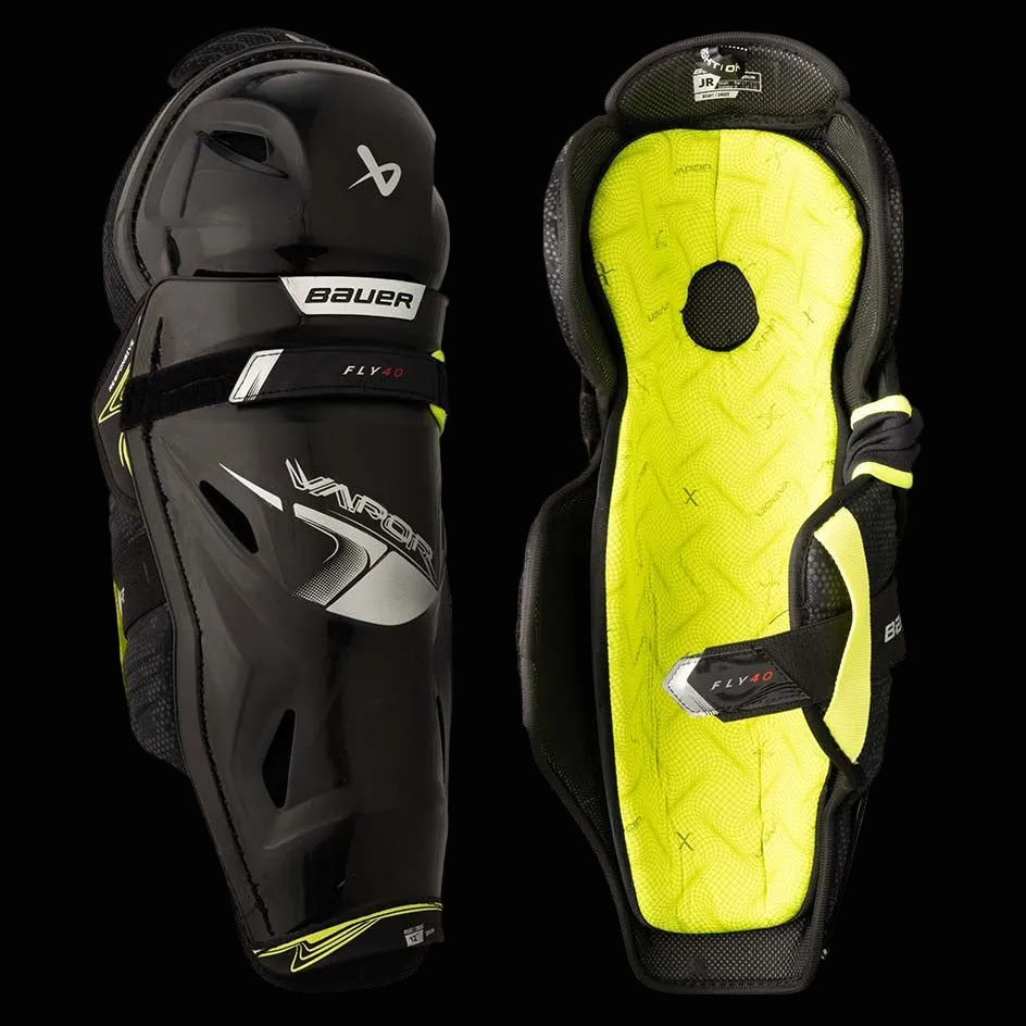 Bauer Vapor Fly40 Ice Hockey Shin Guards Junior
