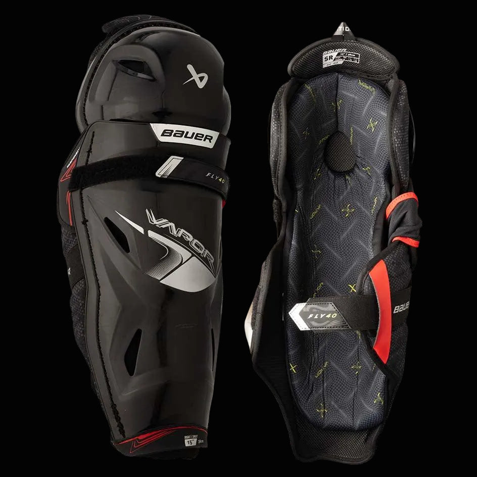 Bauer Vapor Fly40 Ice Hockey Shin Guards Intermediate