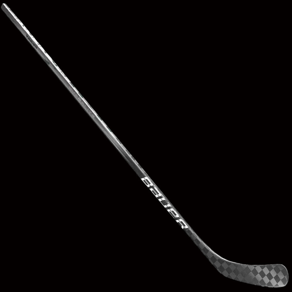 Bauer Vapor Hyperlite 2 black hockey stick with advanced carbon layering.