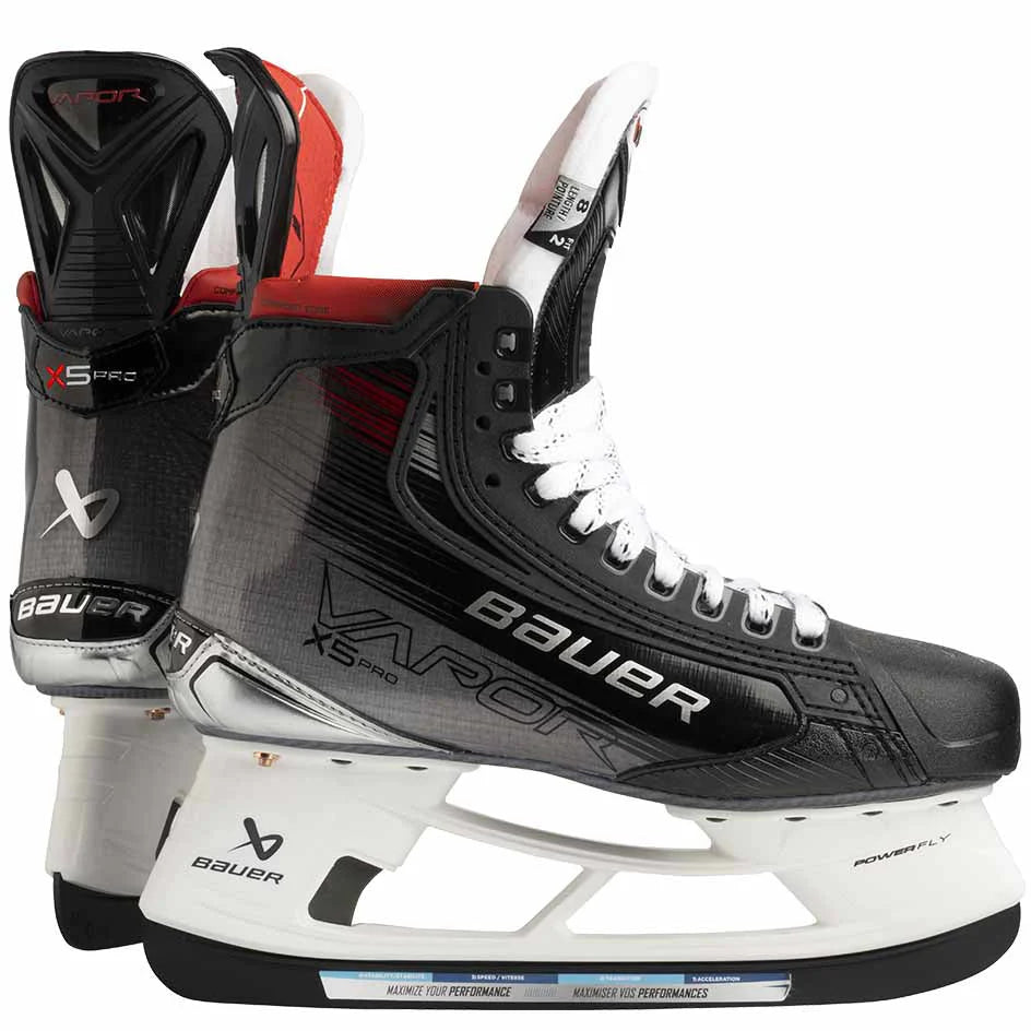 Bauer Vapor X5 Pro Skates (Boot Only) - SALE! Save £175 - Elite Performance Hockey Skates