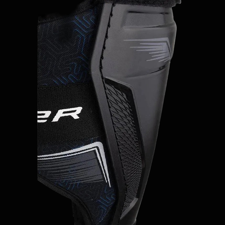 Bauer S24 X Shin Pads for recreational hockey protection.