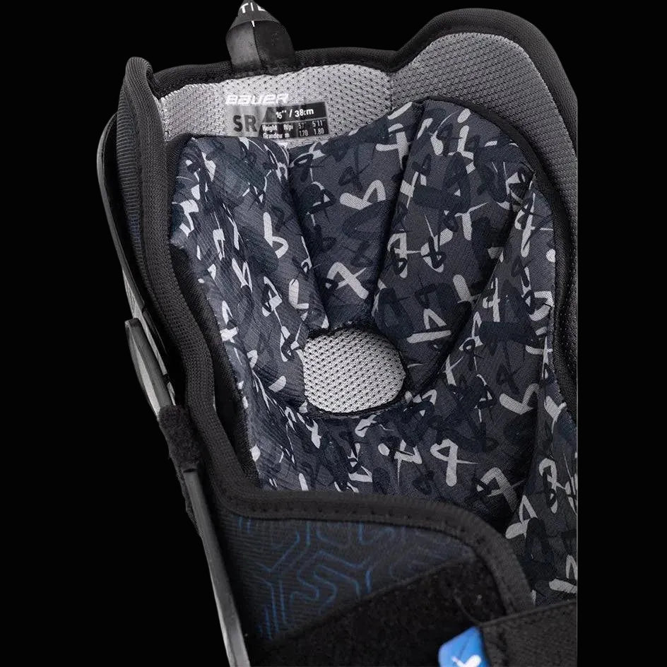 Bauer S24 X Shin Pads for recreational players, offering comfort and impact protection.