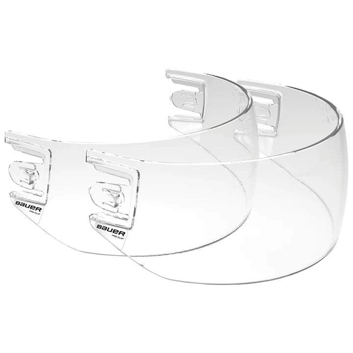 Bauer Pro Straight Visor Replacement Lenses (2 Pack)