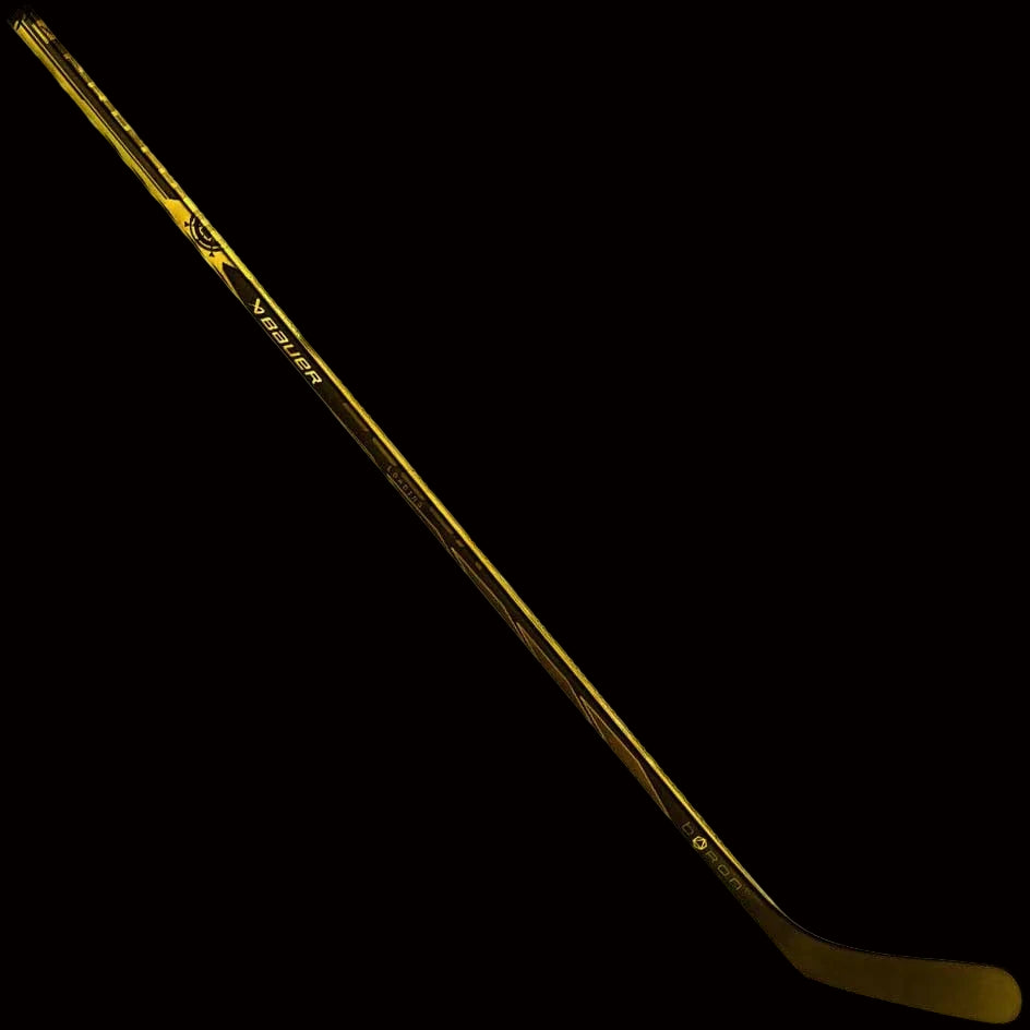 Bauer Proto R GOLD Hockey Stick with BORON Fiber Technology and mid-kick construction for optimized shot power.