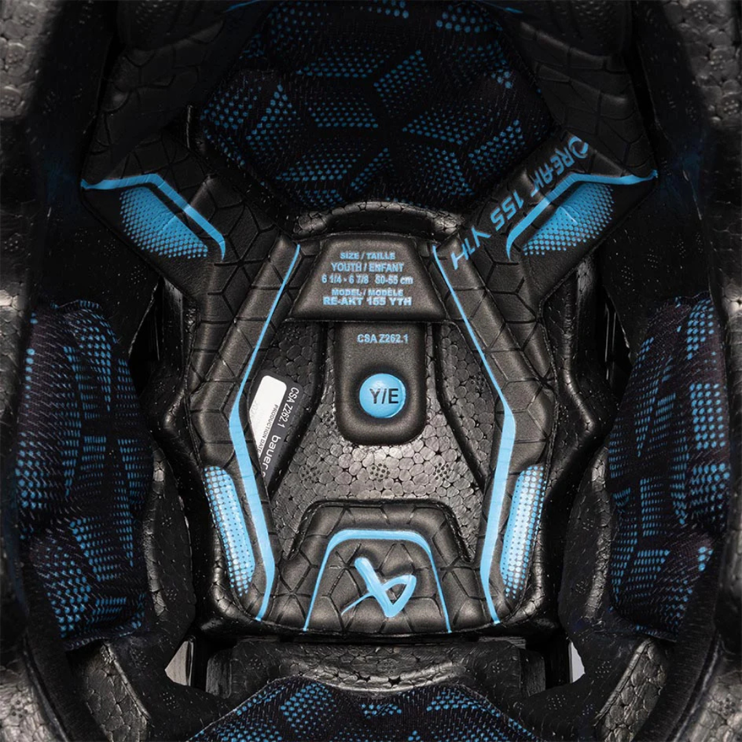 Bauer Re-Akt 155 Youth Hockey Helmet Combo