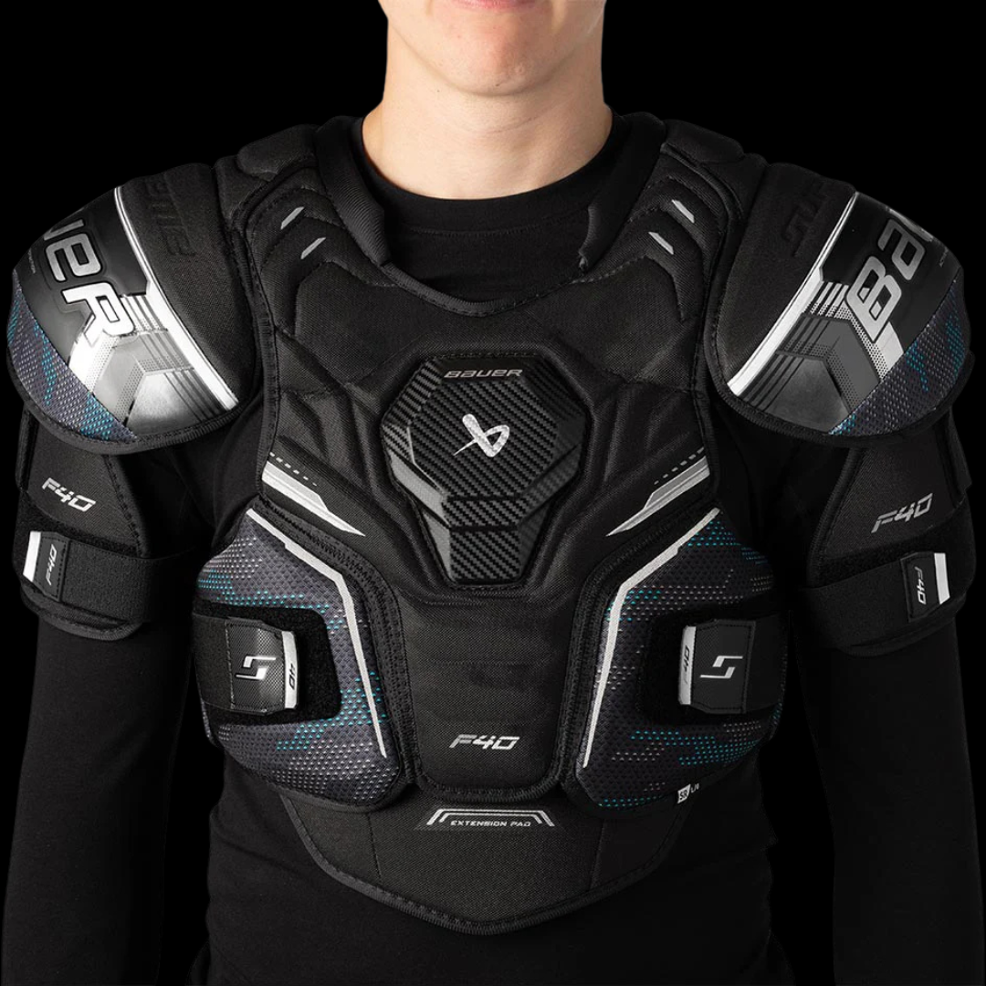 Bauer Supreme F40 Shoulder Pads Junior