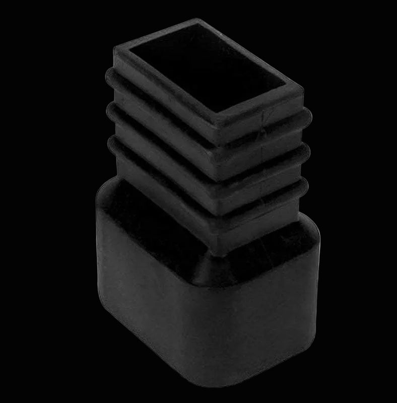 Stick Extension Rubber Butt End Black