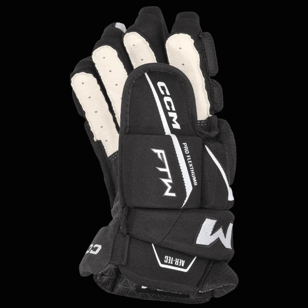 CCM FTW Hockey Gloves for women with tapered fit and advanced ventilation system.