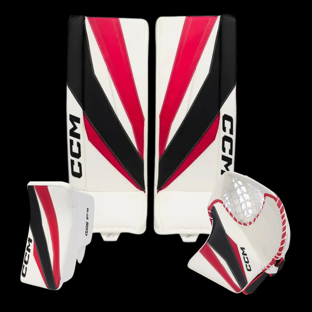 CCM Axis F9 Goal Set Intermediate (Blocker, Catcher, Pads)