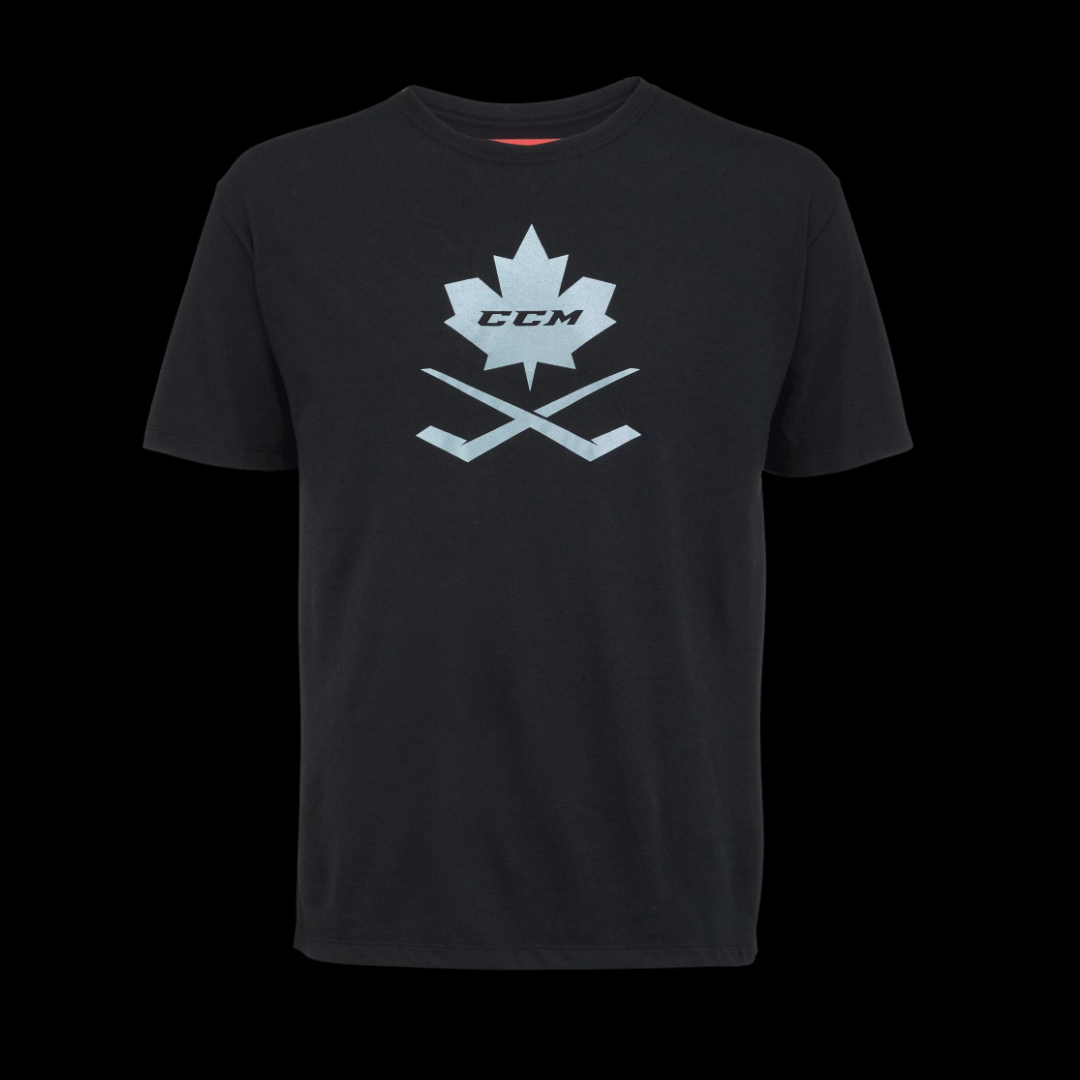 CCM Blackout Leaf Hockey Tee