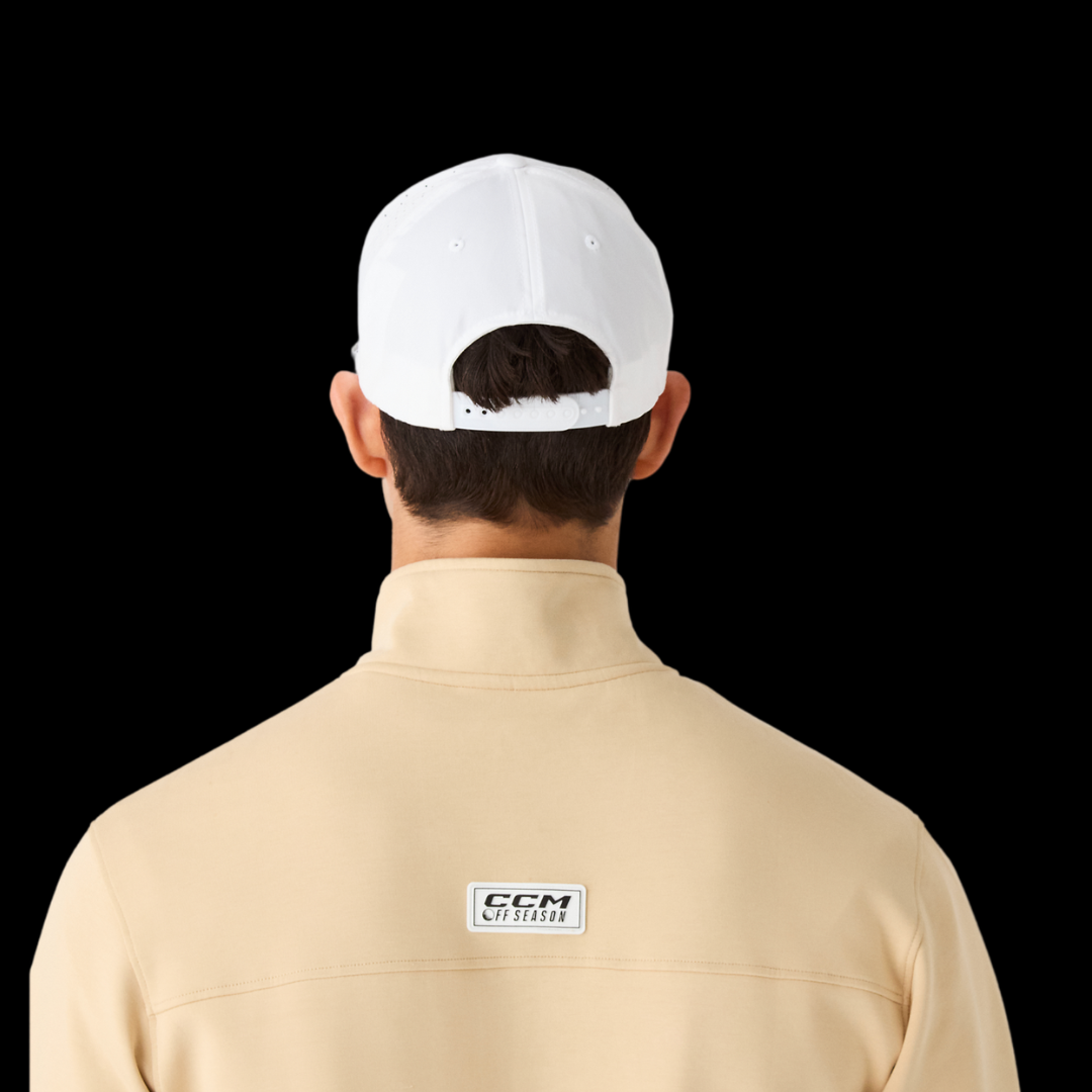 CCM Golf Perforated Snapback White
