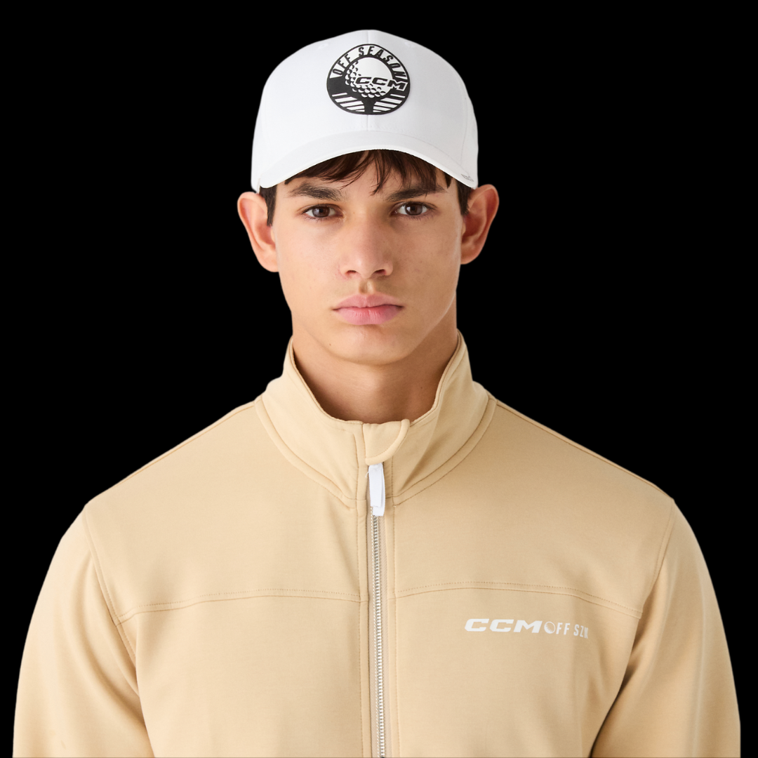 CCM Golf Perforated Snapback White