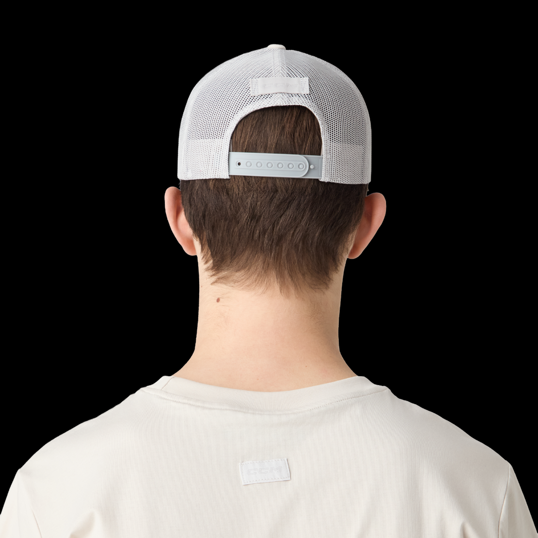 CCM HTR68A Casual Meshback Trucker Cap - Pearl Grey