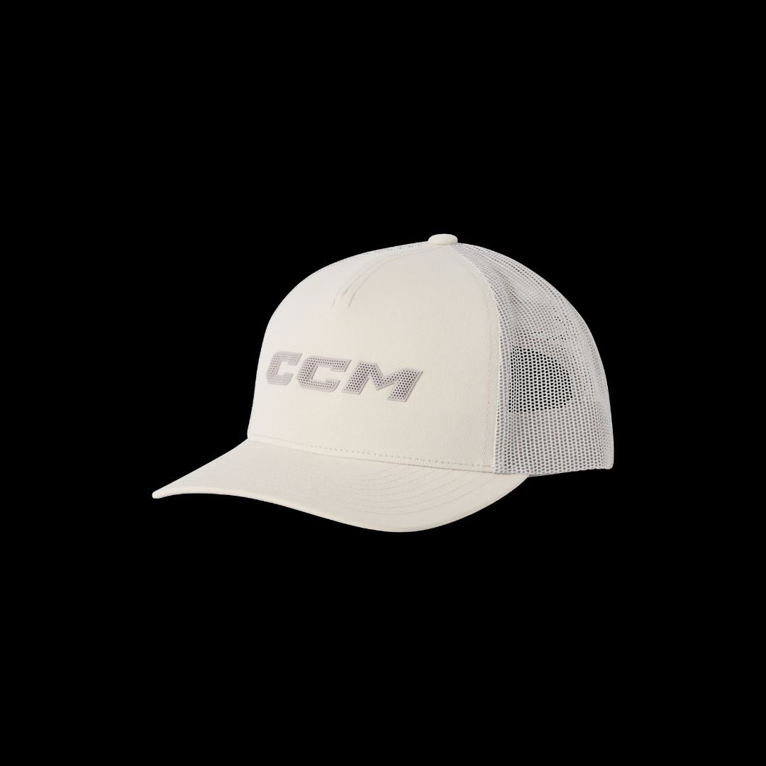 CCM HTR68A Casual Meshback Trucker Cap - Pearl Grey