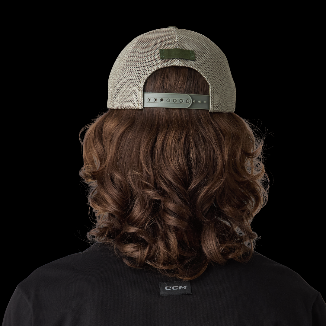 CCM HTR68A Casual Meshback Trucker Cap - Winter Moss