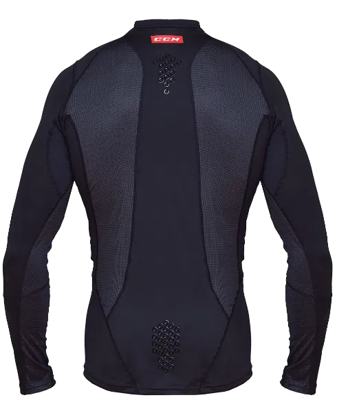 CCM Long Sleeve Compression Top With Gel