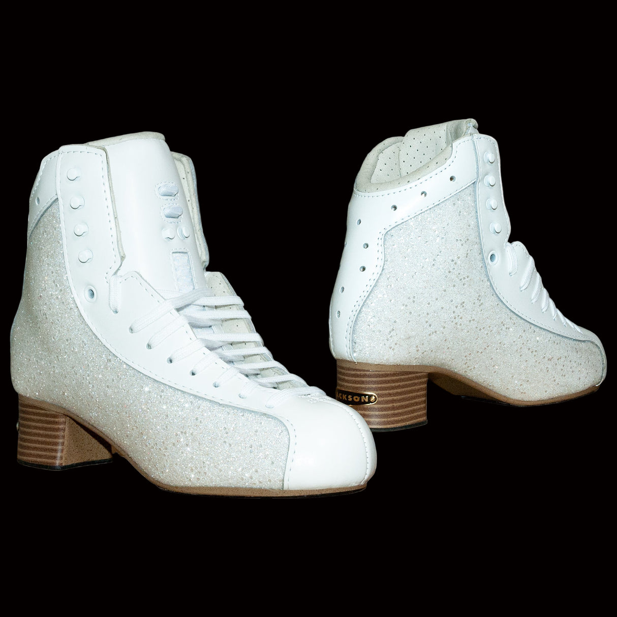 Jackson Synergy Sparkle Figure Skate boots LIMITED EDITION