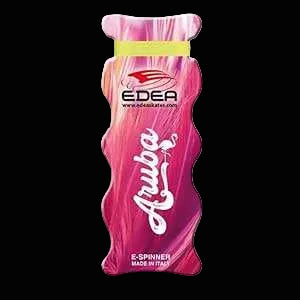 Edea E-Spinner with improved rocker and axis for realistic spins, ideal for serious skaters, includes two jump bands.