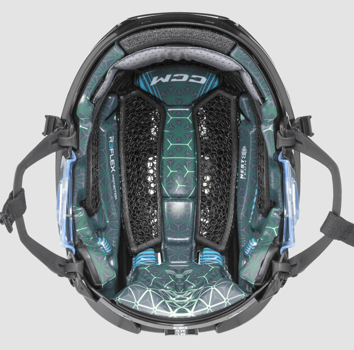 CCM FTW Helmet Interior - Comfortable Padding and Fit System