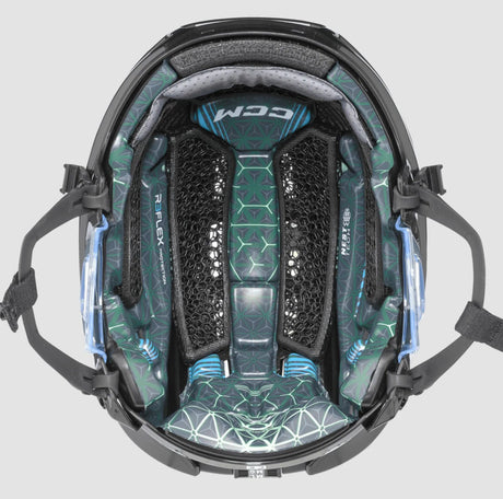 CCM FTW Helmet Interior - Comfortable Padding and Fit System