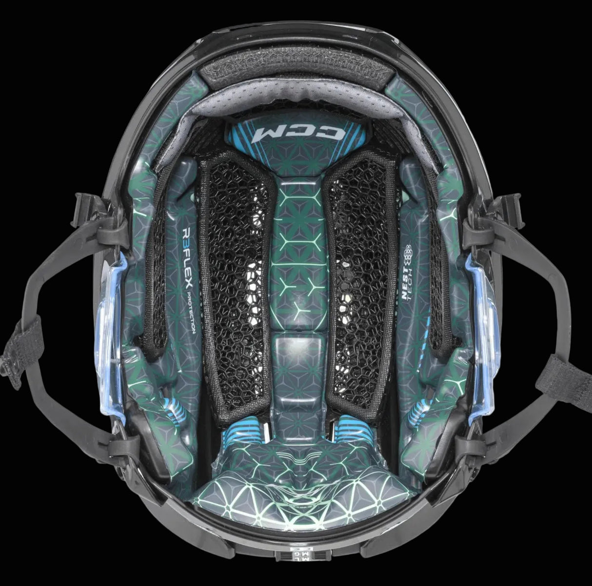 CCM FTW Helmet Interior - Comfortable Padding and Fit System