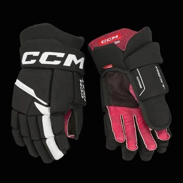 CCM Next Hockey Glove for casual play with PE foam and open cuff.