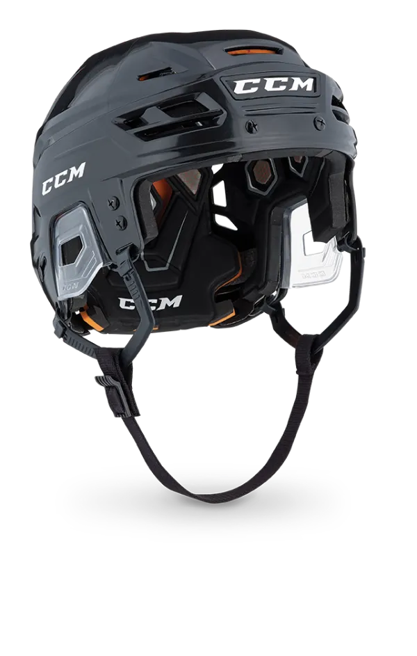 CCM Tacks 710 Hockey Helmet featuring advanced comfort liner, D3O® Lite, and R.E.D. system for elite protection.