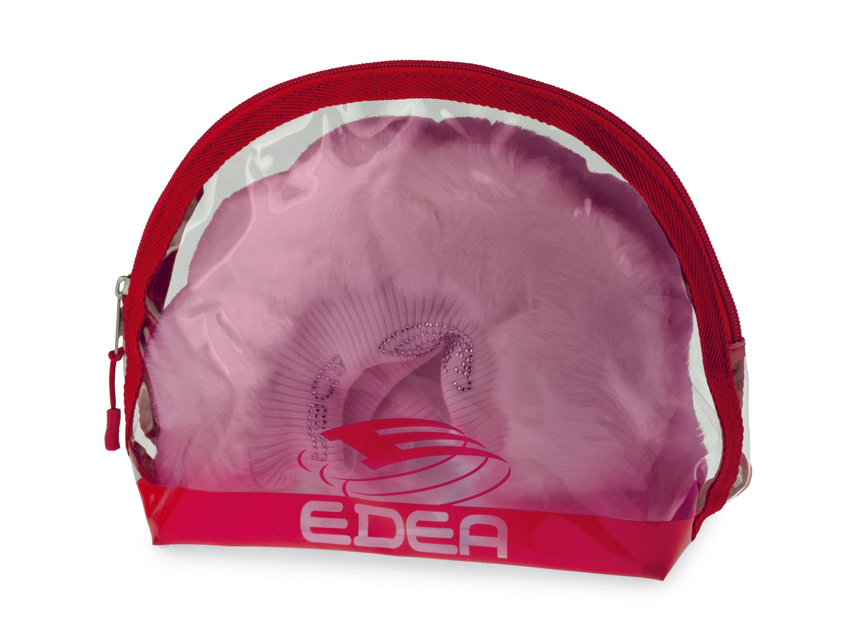 EDEA Eco Fur Blade Covers - Luxury Synthetic Mink with Rhinestone Logo