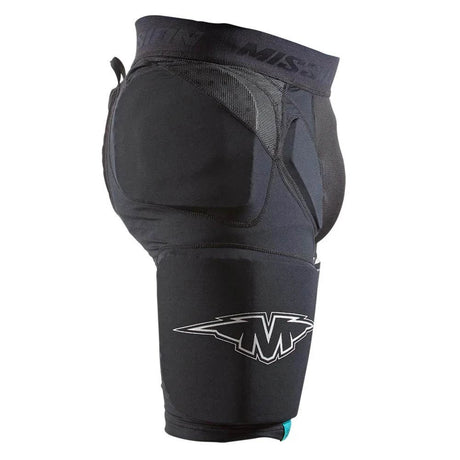 Mission Compression Girdle for elite play with molded PE inserts for high impact protection.