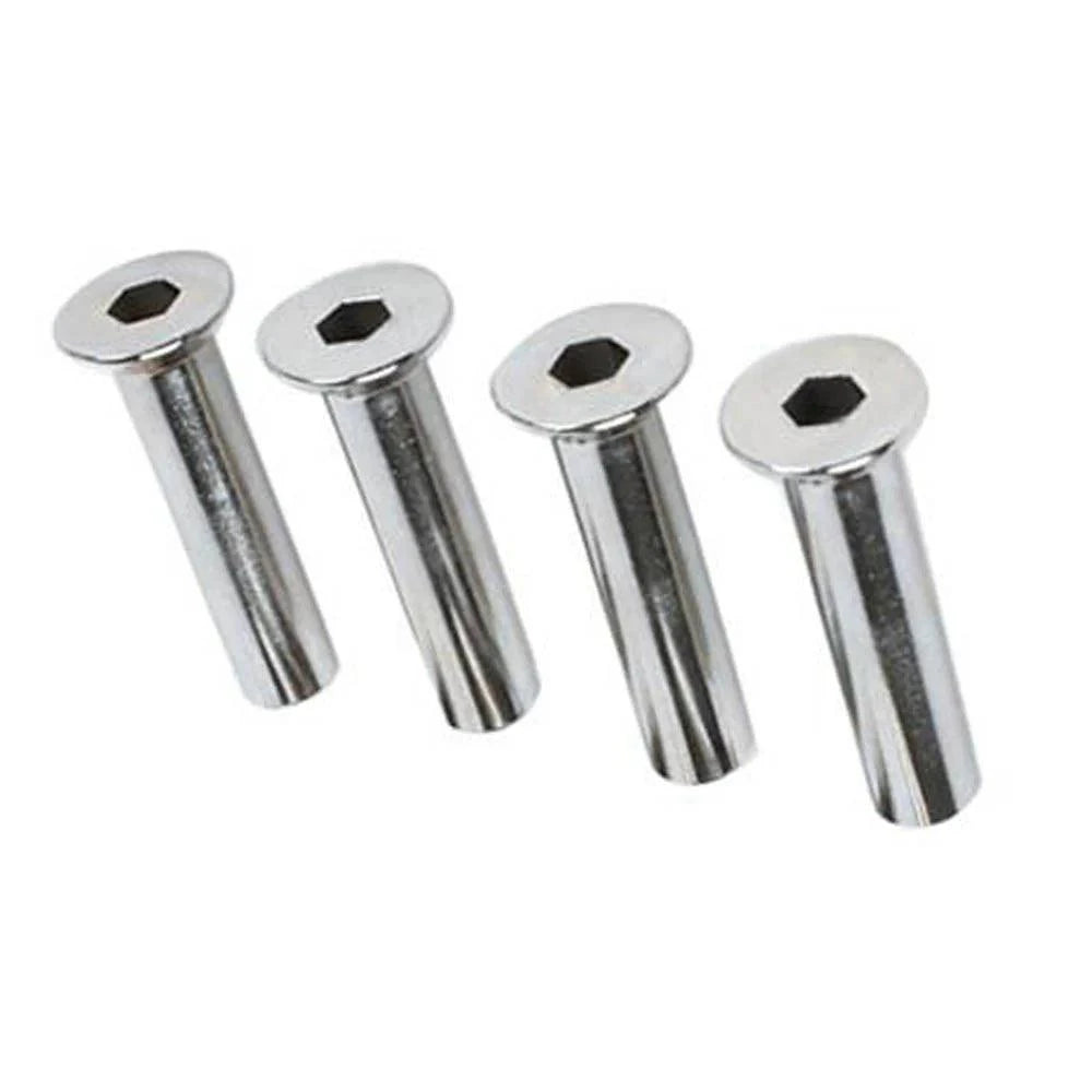 Bauer/Mission Flush Mount Round Axle (Pack Of 8)