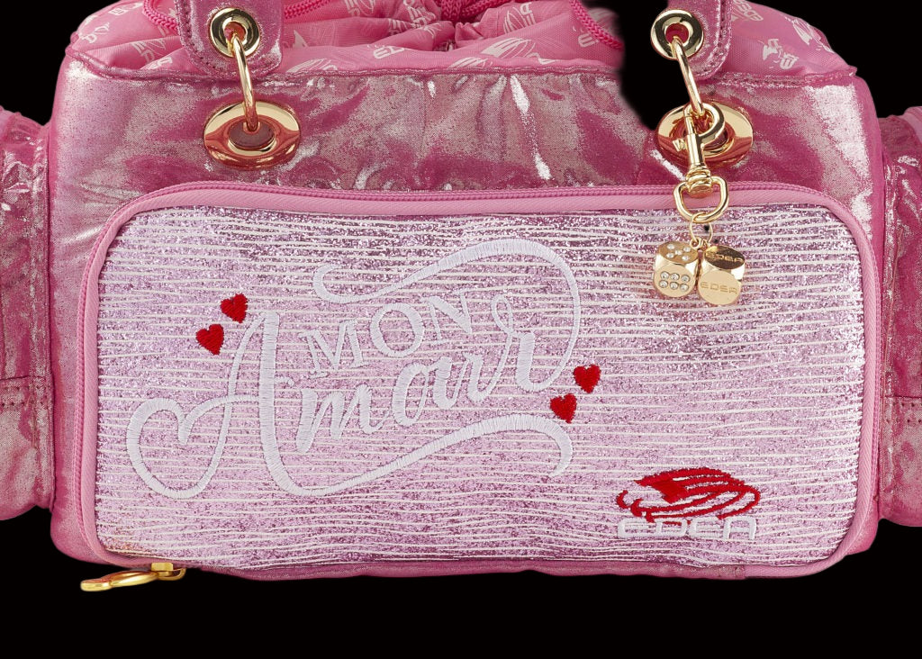 Edea Mon Amour Stripe Skate Bag - Premium Figure Skating Storage