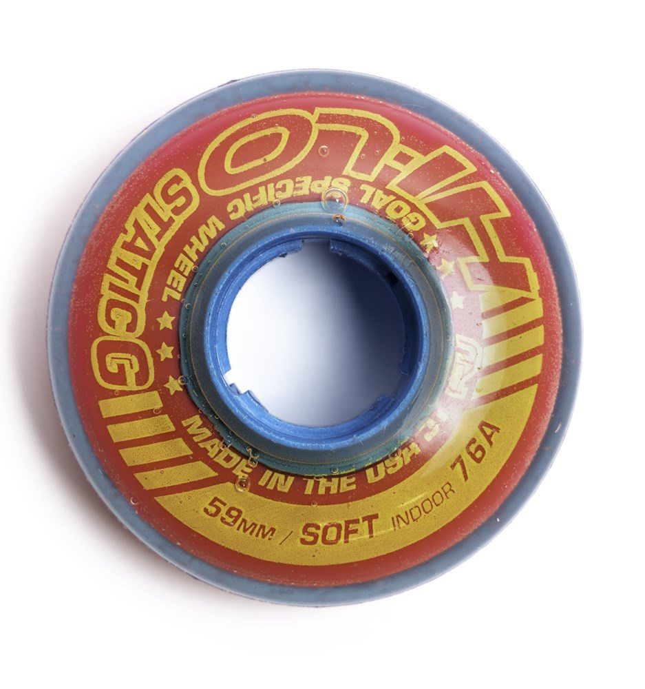 Revision Static G Goalie Soft Pink/ Clear Blue Wheel (Single)