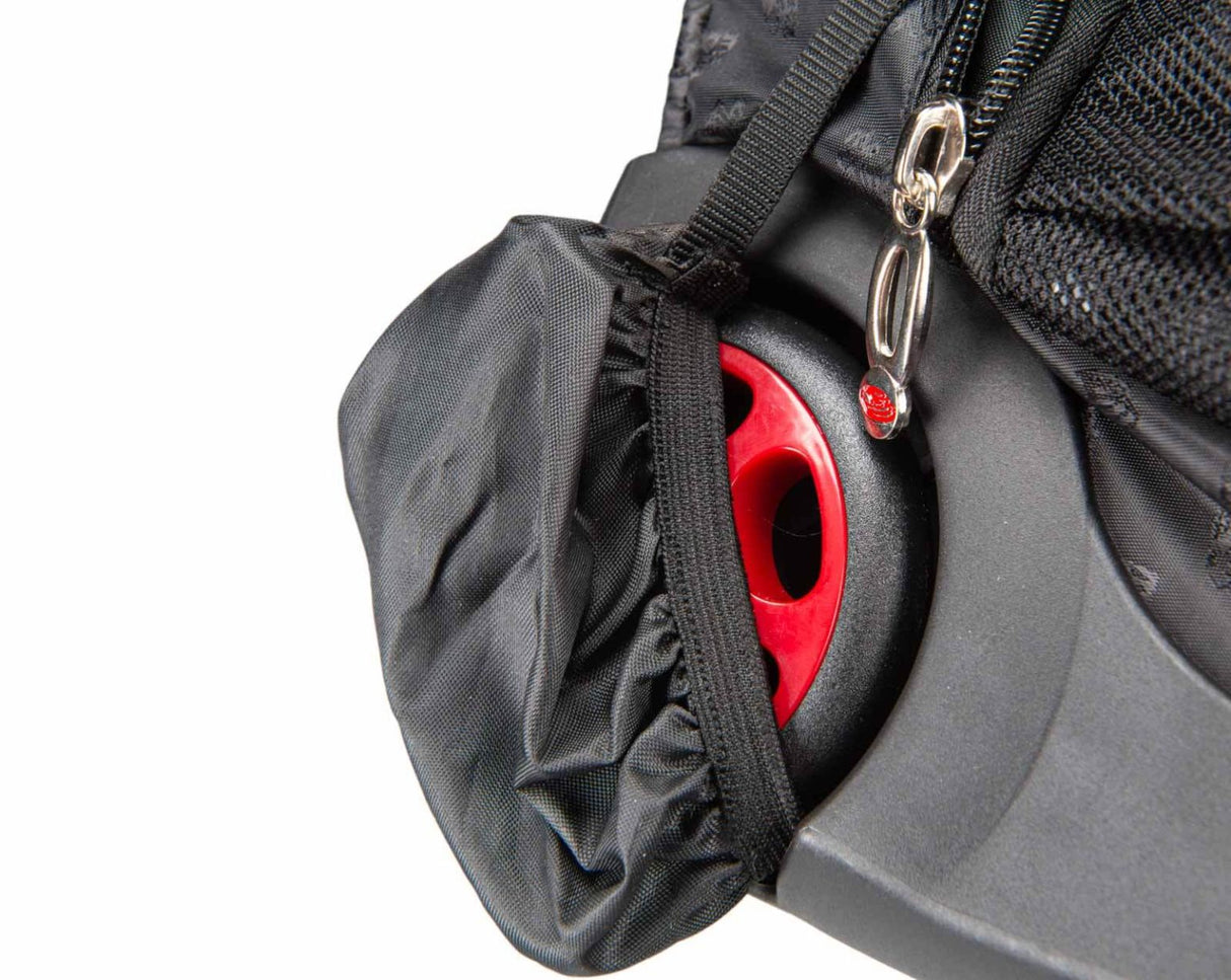 Edea Jaquard Trolley Bag - Italian Style Trolley-Backpack with Edea Logo