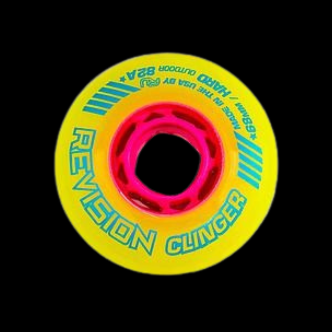 Revision Clinger Outdoor Yellow Firm Inline Wheel (Single)