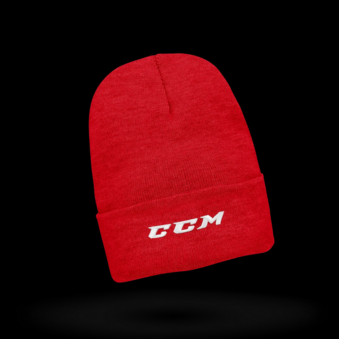 CCM C4790 Team Cuffed Beanie Red