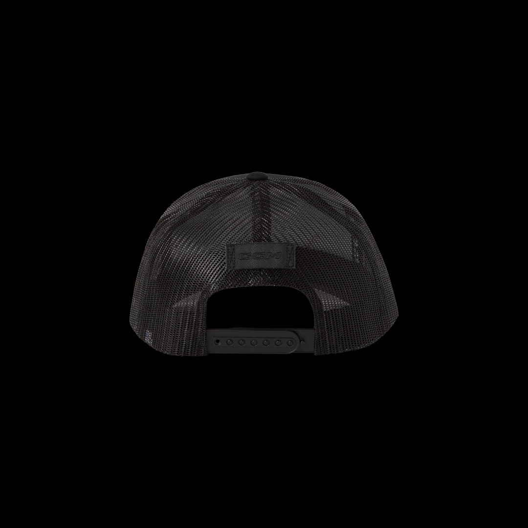 CCM HTR68A Casual Meshback Trucker Cap - Black