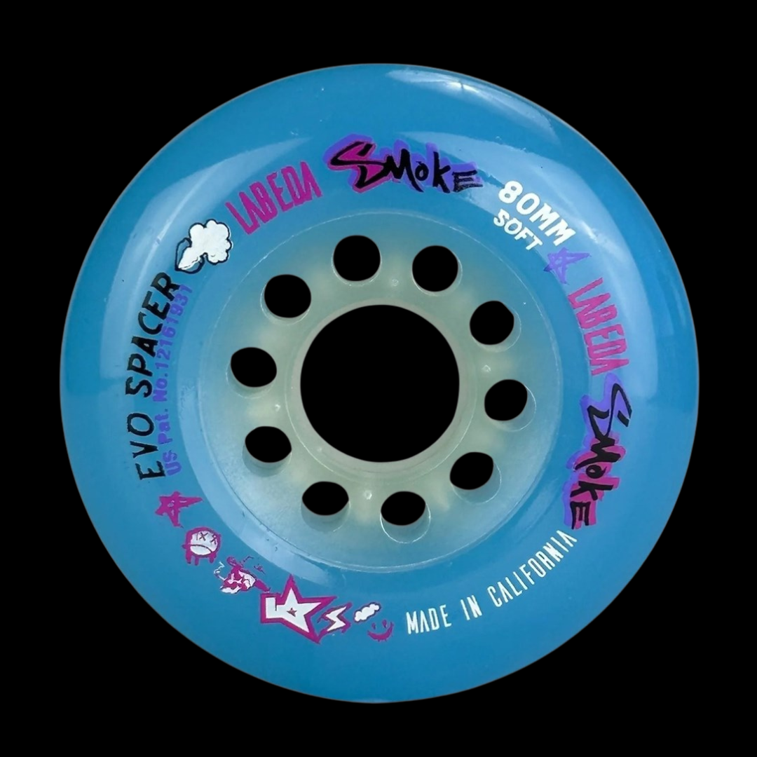 Labeda Smoke Inline Wheel Soft (4pk)